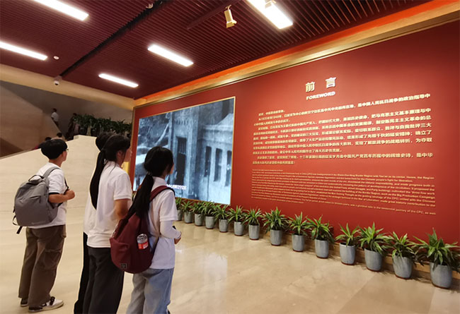 桂林航天工業(yè)學(xué)院暑期社會(huì)實(shí)踐團(tuán)：追憶紅色歷史，弘揚(yáng)延安精神