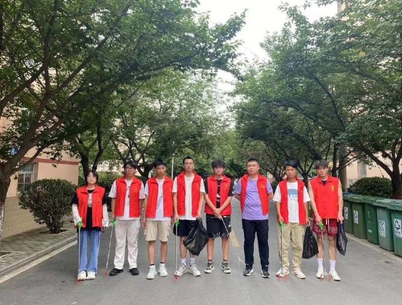  西南石油大學(xué)電信院志愿服務(wù)赴陜西省寶雞市渭濱區(qū)暑期社會實(shí)踐團(tuán)隊新聞稿