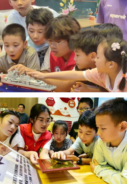 學航海知識 度快樂暑假——江科大學子開展“船遞夢想，伴你成長”航海日社會實踐活動