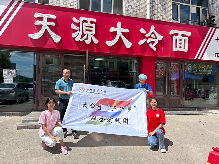 “烈日炎炎，冷面纖纖”非遺之味——東北農(nóng)業(yè)大學國際文化教育學院大學生“三下鄉(xiāng)”社會實踐紀實